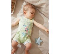 Barboteuse bébé moka vert 12M(74CM)