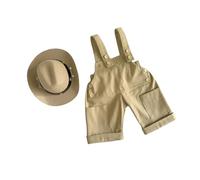 Barboteuse Et Chapeau Pour Séance Photo Pour Bébé De 0 À 1 Mois - Tenue Pour Nouveau-né En Polyester Respirant Studio Photo Confortable Facile À Porter Tenue De Photographie Pour Bébé