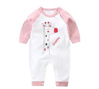 Barboteuse Garçons Filles Combinaison de Nuit Infant Pyjama Body court pour bébé légère et décontractée Courtes Barboteuses Grenouillère 0-12 Mois