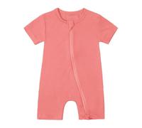 Barboteuse Garçons Filles Combinaison de Nuit Infant Pyjama Body en Coton Manches Courtes Tenue d'été personnalisée Tenues pour rentrer Grenouillère 0-12 Mois