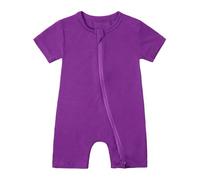 Barboteuse Garçons Filles Combinaison de Nuit Infant Pyjama Body en Coton Manches Courtes Tenue d'été personnalisée Tenues pour rentrer Grenouillère 0-12 Mois