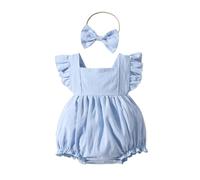 Barboteuse Garçons Filles Une pièce Body en Coton Doux et Confortable Vêtements Mignons Combinaisons Tricot pour bébé Nouveau-né Unisexe
