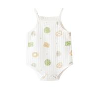 Barboteuse Garçons Filles une pièce combinaison enfant col rond tenue en coton uni tenues pour rentrer Grenouillère 0-12 Mois