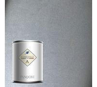 BARBOUILLE Pandore 1 Ltr - Peinture Effet Nacree, Metallisee Couleur - Argent - Cosmic Spatule Offert