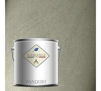 BARBOUILLE Pandore 2.5 Ltr - Peinture Effet Nacree, Metallisee Couleur - Platine Fonce - Platine Spatule Offert