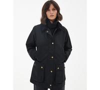 Barbour - Acorn Waxed Jacket - Manteau femme Black / Classic - UK 10 / S