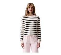 Barbour - Aylesby SweaT-shirt à Rayures - Femme - Pulls - Multicolore - Taille: 44 FR