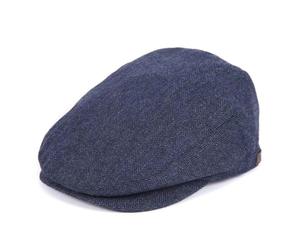 Barbour Barlow Casquette plate pour homme Bleu marine Taille M