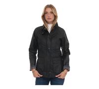 Barbour - Beadnell Waxed Jacket - Femme - Vestes - Noir - Taille: 34 FR