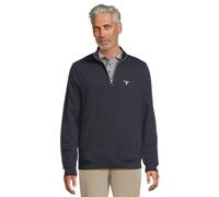 Barbour Beckhill Half Zip Sweatshirt Pull-Over, Bleu Marine, Large Homme