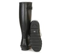 Barbour Bede Bottes En Caoutchouc Noires Pour Femme - 38 Noir