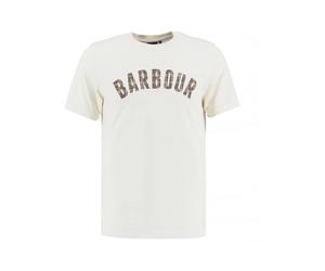 Barbour - Berwick T-shirt - Homme - Tops - Blanc - Taille: M