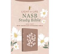 Barbour Bibles Light for Life NASB Study Bible (Blush Bouquet) (de piel falsa)