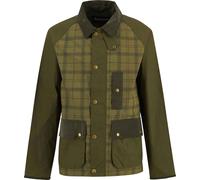 Barbour - Blouson en coton - Festival Modified Bedale Jacket Dusky Green Tartan pour Homme en Coton - Taille XL - Kaki Kaki XL