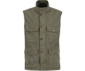 Barbour - Blouson sans manches en coton - Casual Corbridge Gilet Dusty Olive pour Homme en Coton - Taille M - Kaki Kaki M