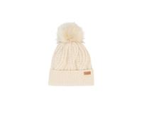 Barbour - Bonnet Elsdon en maille torsadée - Femme - Accessoires - Beige - Taille: ONE Size