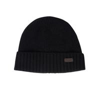Barbour - Bonnet en laine et polaire couleur unie - unisex - Accessoires - Noir - Taille: ONE Size
