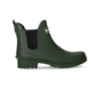 Barbour - Bottine Chelsea olive avec doublure tartan - Femme - Chaussures - Vert - Taille: 42 EU