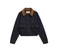 Barbour - Cardigan en maille Alverstone - Femme - Vestes - Bleu - Taille: 40 FR