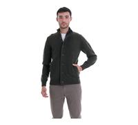 Barbour - Cardigan z zamkiem błyskawicznym - Homme - Pulls - Vert - Taille: S