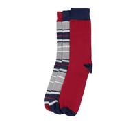 Barbour - Chaussettes Tartan Coffret Cadeau Bordeaux Multicolore - Homme - Sous-vêtements - Multicolore - Taille: ONE Size