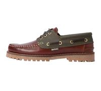 Barbour Chaussures bateau pour homme en acajou, Acajou, 44 EU