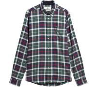 Barbour - Chemise à carreaux en coton - Fortrose Tailored Tartan Shirt Evergreen Tartan - Taille M - Vert Vert M