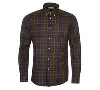 Barbour - Chemise à carreaux en coton - Wetheram Tailored Tartan Shirt Classic Tartan - Taille L - Vert Vert L