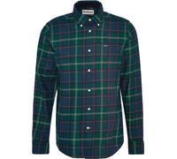 Barbour - Chemise à carreaux - Fortrose Tailored Tartan Shirt Green Loch pour Homme - Taille L - Vert Vert L