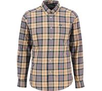 Barbour - Chemise à carreaux - Wetheram Tailored Tartan Shirt Dress Tartan pour Homme - Taille M - Beige Beige M