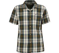 Barbour - Chemise à manches courtes effet gaufré en coton - Clyde Seersucker Tartan Summer Fit Shirt Ancient Tartan pour Homme en Coton - Taille L - Kaki L