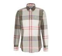 Barbour - Chemise Ajustée Glenmore Olive Tartan - Homme - Chemises - Multicolore - Taille: S