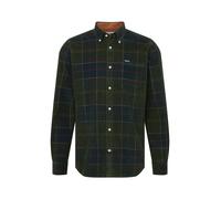 Barbour Chemise 'Blair' marine / vert foncé / rouge rouille / blanc, Taille M