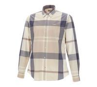 Barbour - Chemise en coton - Harris Tailored Shirt Oban Mist Tartan pour Homme en Coton - Taille S - Beige Beige S
