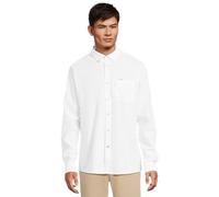 Barbour Chemise Homme Nelson Tailored Blanche Manches longues Taille 2XL