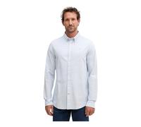 Barbour - Chemise Oxtown à rayures coupe ajustée - Homme - Chemises - Bleu - Taille: 2XL