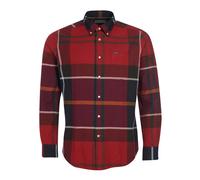 Barbour - Chemise Rouge Ajustée Twill - Homme - Chemises - Rouge - Taille: M