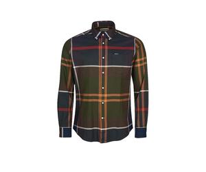 BARBOUR Chemise Slim Fit DUNOON marron | M