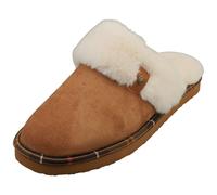 Barbour Claudia Mule Femme Pantoufles Camel - 40 EU