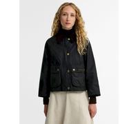 Barbour - Cropped Beadnell Waxed Jacket - Femme - Vestes - Vert - Taille: 36 FR