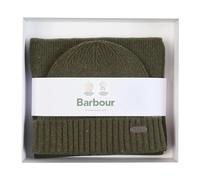 Barbour - Ensemble Bonnet et Écharpe Carlton - Homme - Accessoires - Vert - Taille: ONE Size