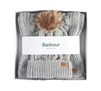 Barbour - Ensemble Bonnet et Écharpe Penshaw - Femme - Accessoires - Gris - Taille: ONE Size
