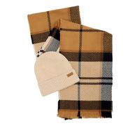 Barbour Ensemble Cadeau Bonnet Et Écharpe LGS0094BR52 Couleurs Hessian Navy