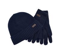 BARBOUR ensemble bonnet et gants homme gris - UNI