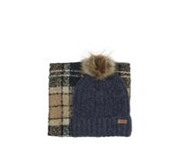 BARBOUR ensemble écharpe et bonnet femme gris - UNI