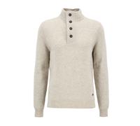 Barbour - Essential Elbow Patch Jumper - Homme - Pulls - Beige - Taille: M