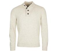 Barbour - Essential Elbow Patch Jumper - Pullover homme Pearl - L