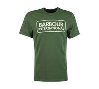 Barbour - Essential Large Logo T-Shirt Seaweed - Homme - Tops - Vert - Taille: S