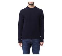 Barbour - Essential Patch Crew - Homme - Pulls - Bleu - Taille: XL