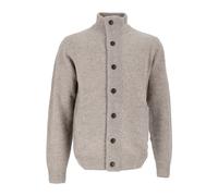 Barbour - Essential Patch Zip Through - Homme - Pulls - Gris - Taille: L